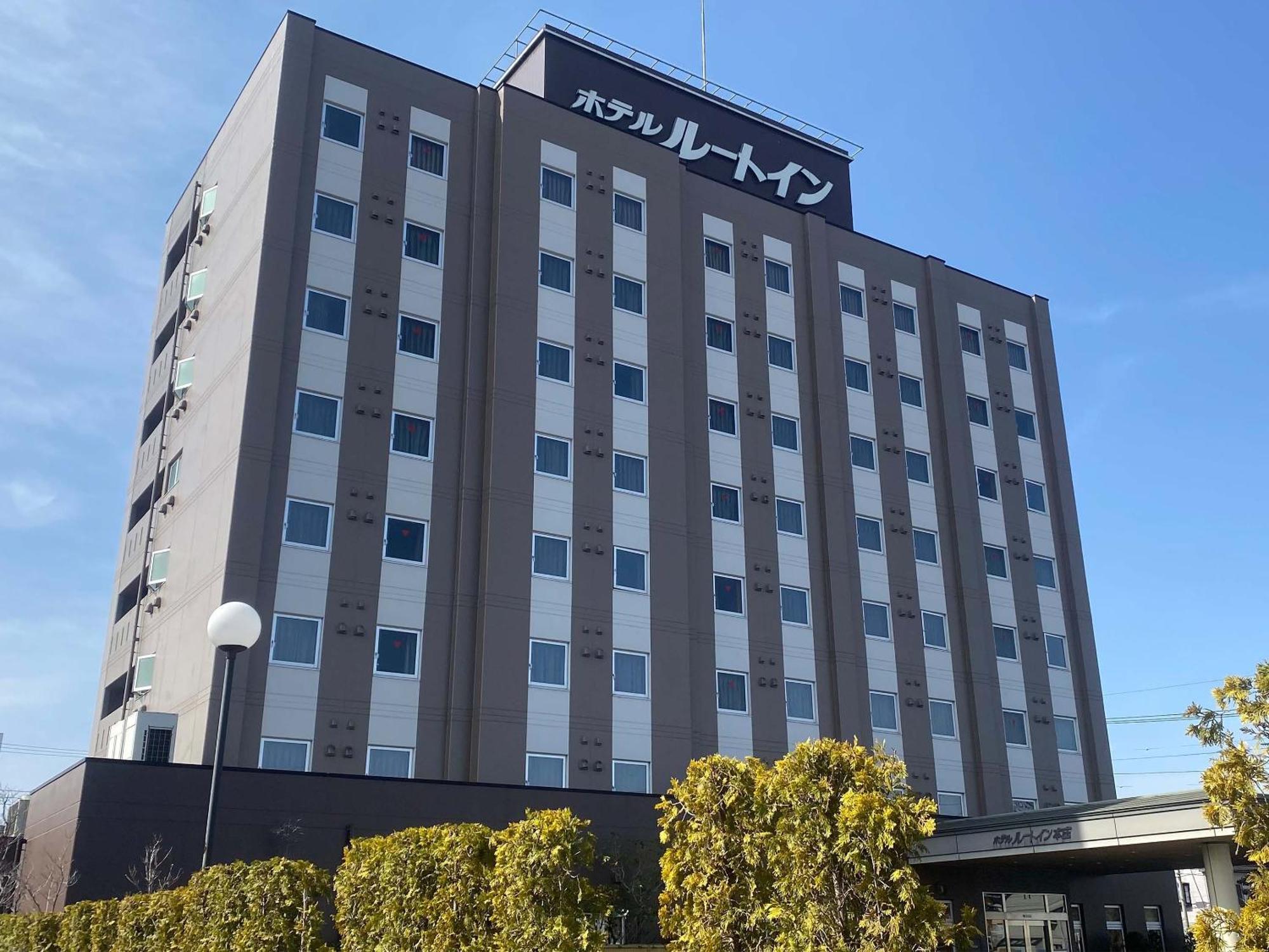 Hotel Route-Inn Honjo Ekiminami Екстер'єр фото